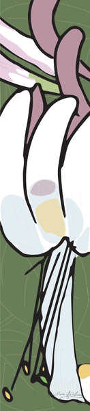 Honeysuckle wall hanging designed by Anne Harrington Rees.